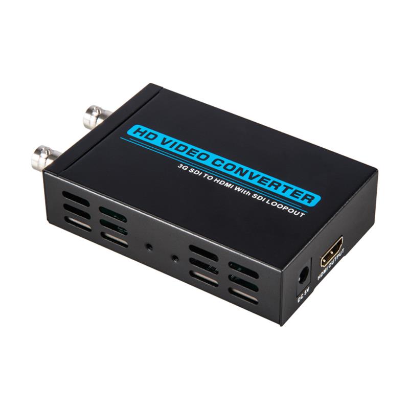 SDI HD \/ 3G \/ 3G SDI TO HDMI Cu SDI Loop out Converter 1080P