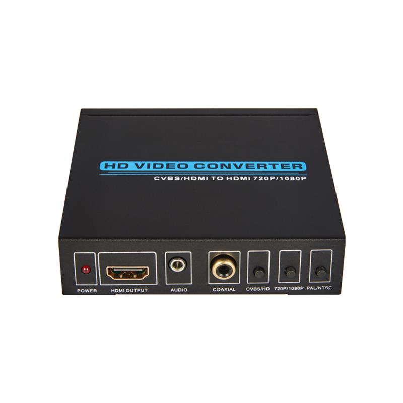 SCALER CONVERTER AV \/ CVBS + HDMI TO HDMI (720P \/ 1080P)