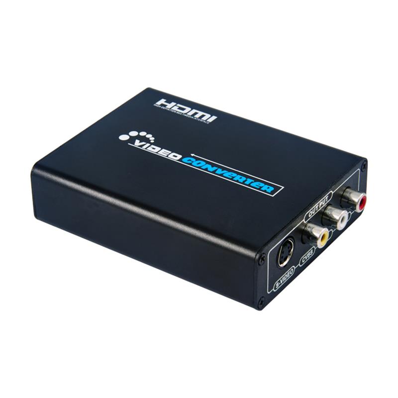 HDMI TO CVBS \/ AV + S-Video Converter Scaler automat