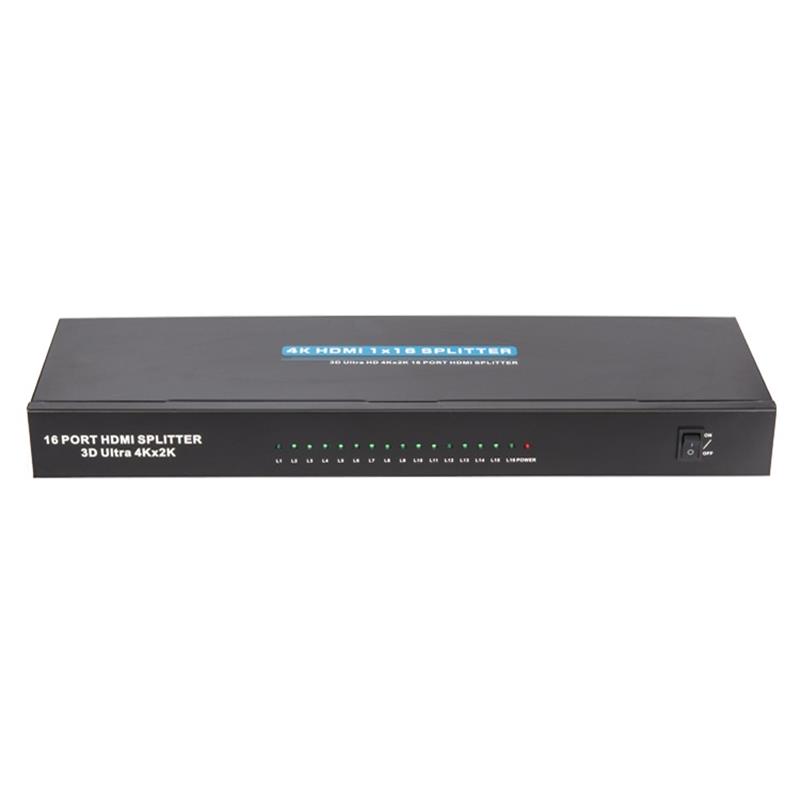 Porturi 4K 16 HDMI 1x16 Suport pentru divizor 3D Ultra HD 4Kx2K \/ 30Hz