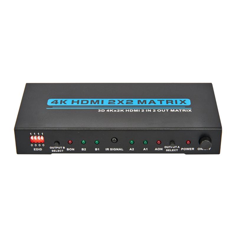 V1.4 4K \/ 30Hz HDMI 2x2 Matrix cu suport EDID 3D Ultra HD 4Kx2K