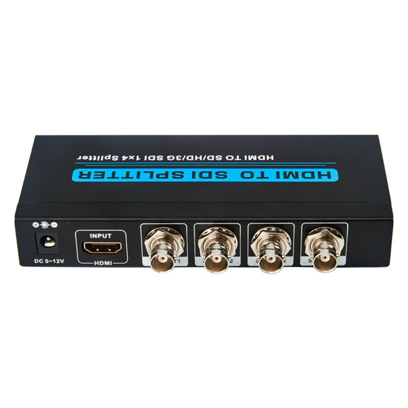 HDMI TO SD \/ HD \/ 3G SDI 1x4 SPLITTER Suport 1080P